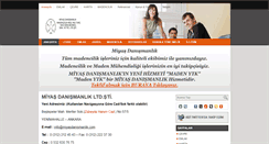 Desktop Screenshot of miyasdanismanlik.com