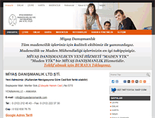 Tablet Screenshot of miyasdanismanlik.com